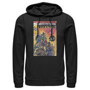 Men's Marvel Eternals Retro Group Comic Book Cover  Adult Pull Over Hoodie