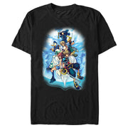 Men's Kingdom Hearts 2 Box Art  Adult T-Shirt