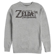 Men's Nintendo Legend of Zelda Link's Awakening Switch Logo  Adult Sweatshirt