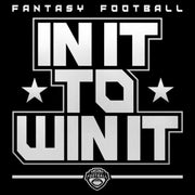 Men's ESPN Fantasy Football in it to Win It  Adult T-Shirt