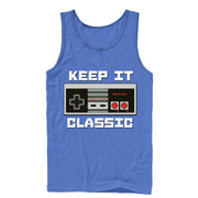 Men's Nintendo NES Classic Controller  Adult Tank Top