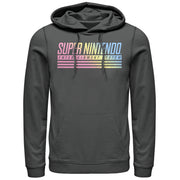 Men's Nintendo Retro SNES Logo  Adult Pull Over Hoodie