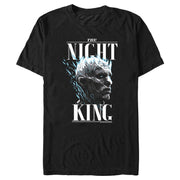 Men's Game of Thrones The Night King's Portrait  Adult T-Shirt