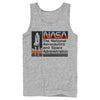 Men's NASA 1981 Retro Stripes  Adult Tank Top