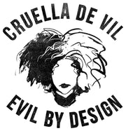 Men's Cruella Evil By Design Sketch  Adult Long Sleeve Shirt