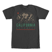 Men's Lost Gods California Republic Bear Shadow  Adult T-Shirt