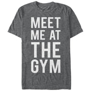 Women's CHIN UP Meet Me at the Gym  Adult Boyfriend Tee