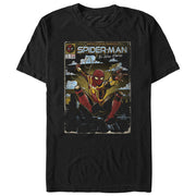 Men's Marvel Spider-Man: No Way Home Comic Book Cover  Adult T-Shirt