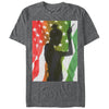 Men's Lost Gods Rasta Peace American Flag  Adult T-Shirt