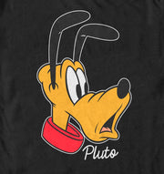 Men's Mickey & Friends Pluto Portrait  Adult T-Shirt