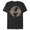 Men's Fender Distressed Floral Circle Logo  Adult T-Shirt