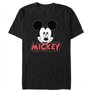 Men's Mickey & Friends Classic Mickey Face  Adult T-Shirt