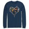 Men's Kingdom Hearts 3 Ready to Fight  Adult Long Sleeve Shirt