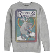 Men's Onward Rubbish & Rainbows Playing Card  Adult Sweatshirt