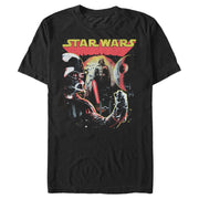 Men's Star Wars Vader Collage  Adult T-Shirt