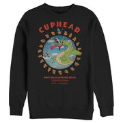 Men's Cuphead Grim Matchstick the Dragon Boss  Adult Sweatshirt