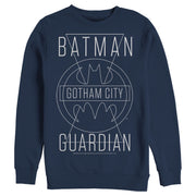 Men's Batman Gotham City Guardian  Adult Sweatshirt