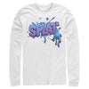 Men's Strange World Splat Logo  Adult Long Sleeve Shirt