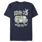 Men's Scooby Doo Where Are You? Mystery Machine.  Adult T-Shirt