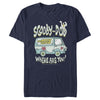 Men's Scooby Doo Where Are You? Mystery Machine.  Adult T-Shirt