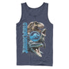 Men's Jurassic World: Fallen Kingdom Dinosaur Montage  Adult Tank Top