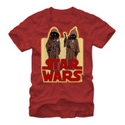 Men's Star Wars Logo Jawas Utinni  Adult T-Shirt