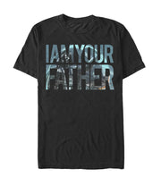 Men's Star Wars Your Father Death Star Scene  Adult T-Shirt