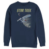 Men's Star Trek: The Original Series USS Enterprise Discovering New Worlds In Space  Adult Sweatshirt