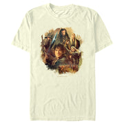 Men's The Hobbit: The Desolation of Smaug Character Poster  Adult T-Shirt