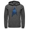 Men's Star Trek: Discovery Blue Delta Insignia  Adult Pull Over Hoodie