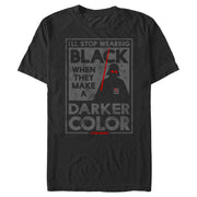 Men's Star Wars Stop Wearing Darth Vader  Adult T-Shirt