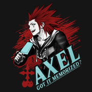 Men's Kingdom Hearts Chain of Memories Axel, Got It Memorized  Adult Long Sleeve Shirt