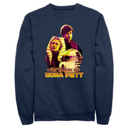 Men's Star Wars: The Book of Boba Fett R2-D2, Skywalker, Tano Old Friends  Adult Sweatshirt