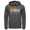 Men's Lost Gods Pride Flag  Adult Pull Over Hoodie