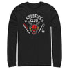 Men's Stranger Things Hellfire Club Costume  Adult Long Sleeve Shirt