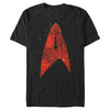 Men's Star Trek: Discovery Starfleet On Fire  Adult T-Shirt