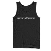 Men's The Big Lebowski Classic Logo  Adult Tank Top