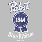 Men's Pabst 1844 Blue Ribbon  Adult T-Shirt