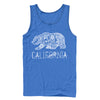 Men's Lost Gods California Henna Bear  Adult Tank Top