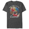 Men's Beauty and the Beast No One Lifts Like Gaston  Adult T-Shirt