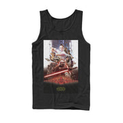 Men's Star Wars: The Rise of Skywalker Epic Poster  Adult Tank Top