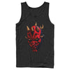 Men's Star Wars: The Clone Wars Darth Maul Big Face  Adult Tank Top