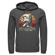 Men's Star Wars: Andor Cassian Rebel And Trooper  Adult Pull Over Hoodie