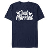 Men's Mickey & Friends Just Married Mice  Adult T-Shirt