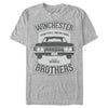 Men's Supernatural Winchester Bros Impala  Adult T-Shirt