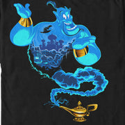 Men's Aladdin Genie Lamp Scene  Adult T-Shirt