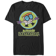 Men's Dexter's Laboratory Logo  Adult T-Shirt