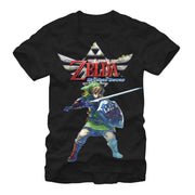 Men's Nintendo Legend of Zelda Swordsman  Adult T-Shirt