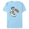 Men's Rick And Morty Beware Of The Space Snake  Adult T-Shirt