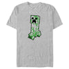 Men's Minecraft Creeper Creepin' Large  Adult T-Shirt